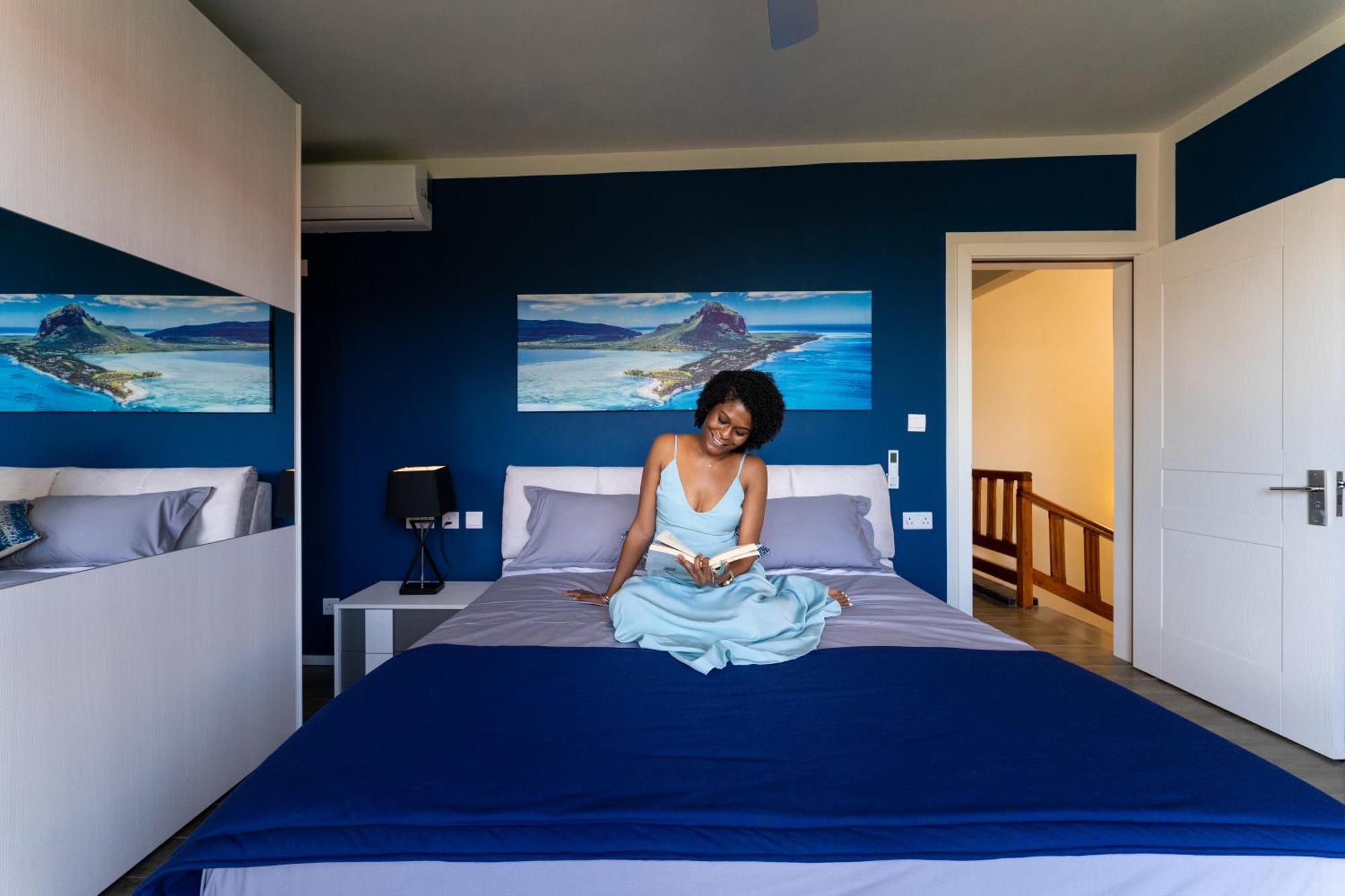 Preety Blue Residence Villas Grand Baie Bagian luar foto
